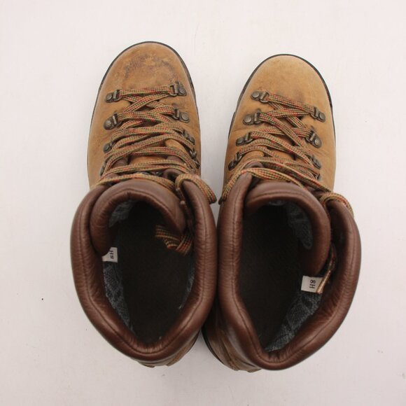 Zamberlan Mountaineering Gore Tex Men's Size 8 H  Brown Leather Hiking Boots - Picture 9 of 12